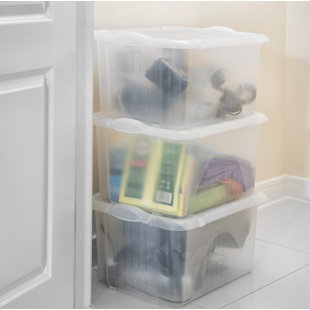 Addis Housewares Plastic Storage Box (Set of 5)