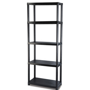 ADDIS HOUSEWARES 71.4cm W Plastic Shelving Unit
