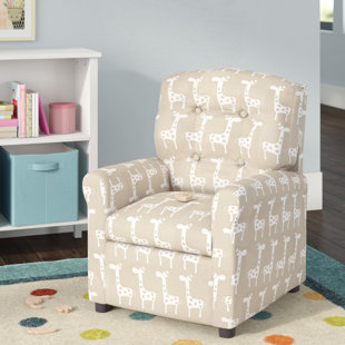 HARRIET BEE Brizio Kids 13'' Home Theater Recliner Chair and Ottoman