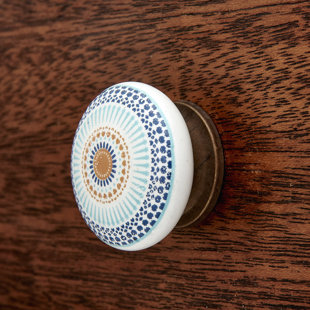 SHABBY RESTORE 1 1/2" Diameter Mushroom Knob