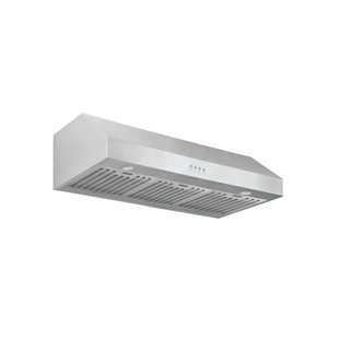 ANCONA 35.4" Elite 625 CFM Ducted Under Cabinet Range Hood in Stainless Steel