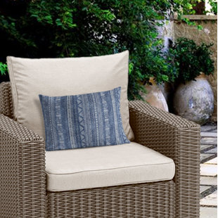 LANGLEY STREET® Austen Geometric Polyester Indoor/Outdoor Throw Pillow