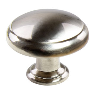 SOUTH MAIN HARDWARE 1 3/16" Diameter Mushroom Knob Multipack (Set of 10)