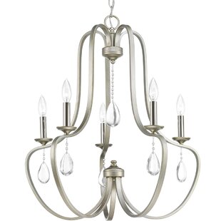 ALCOTT HILL® Valeria 5 - Light Dimmable Empire Chandelier