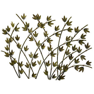 DESIGN TOSCANO Handmade Plants & Flowers Wall Decor on Metal