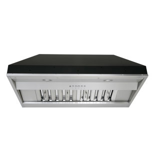 Kobe Range Hoods 36" Stainless Steel 700 CFM Ducted (Vented) Insert Range Hood with Baffle Filter