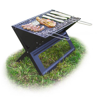 Dakota Fields Hermínia 45.5cm W Portable Gas & Charcoal Combo Grill