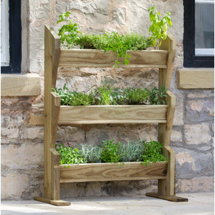 WFX UTILITY Krenzke Wood Vertical Garden