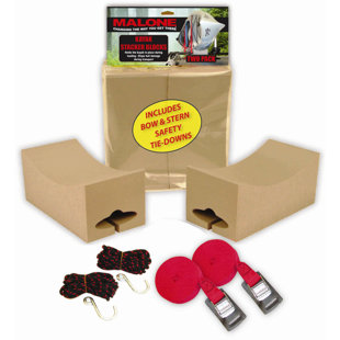 MALONE AUTO RACKS Kayak Stacker Block Kit Wall Mounted Kayak Rack