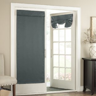 ECLIPSE Tricia French Door Panel, Room Darkening Door Curtain for Privacy