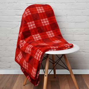 MAISON CONDELLE Rustic Cabin Hand Woven Throw Blanket