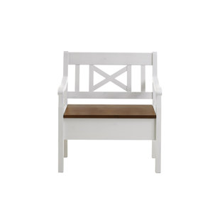 LAUREL FOUNDRY Manon Solid Wood Storage Bench