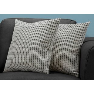 MONARCH SPECIALTIES INC. Abstract Geometric Throw Pillow (Set of 2)