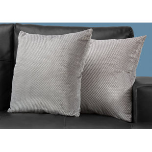 MONARCH SPECIALTIES INC. Diamond Throw Pillow (Set of 2)