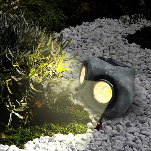 MYFUNCORP Double Head Solar Powered Spot Light