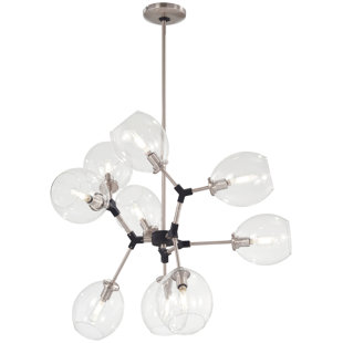 GEORGE KOVACS BY MINKA Nexpo 9 - Light Sputnik Modern Linear Chandelier