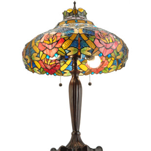 MEYDA TIFFANY Dragonfly Table Lamp