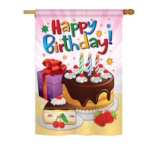 BREEZE DECOR 2-Sided Polyester House/Garden Flag