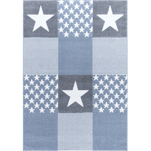 LIVONE Starwalk Blue/Grey/White Rug