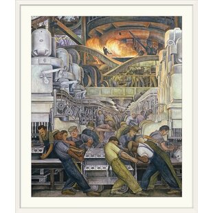 GREAT BIG CANVAS Diego Rivera " Detroit Industry, North Wall, 1932-33 " by Diego Rivera