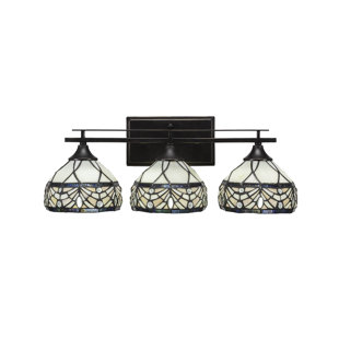 WORLD MENAGERIE Uptowne 3-Light Bath Bar