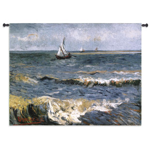 FINE ART TAPESTRIES Cityscape, Landscape, Seascape Near Les Saint Tapestry