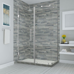 ASTON Bromley 66" x 72" Rectangle Hinged Shower Enclosure