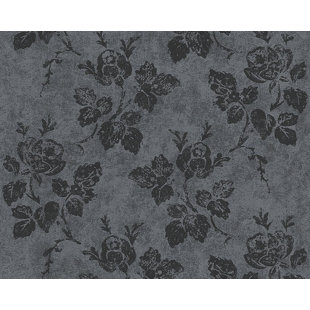 ROSDORF PARK Olivet Romantic Cottage Fresh Matt 33' L x 21" W Floral and Botanical Wallpaper Roll