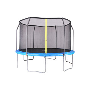 AIRZONE PLAY Backyard Jump 12' Round Trampoline with Safety Enclosure
