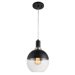 IVY BRONX Gurney Slade 1 - Light Black Single Pendant