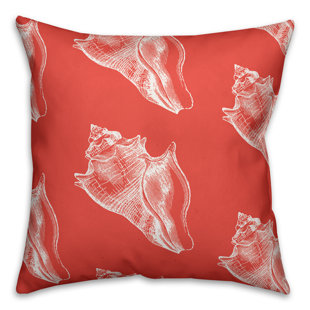 HIGHLAND DUNES Heinz Shells Throw Pillow