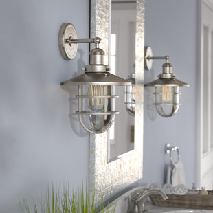 BEACHCREST HOME™ Ediline Armed Sconce