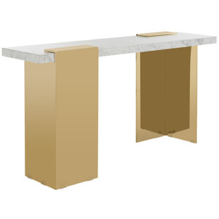 SAFAVIEH COUTURE Mycha 59.8'' Marble Top Console Table