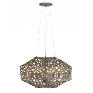 FREDRICK RAMOND Kestrel 6 - Light Geometric Chandelier