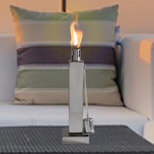 ANYWHERE FIREPLACE 10.5'' Metal Citronella Tabletop Torch