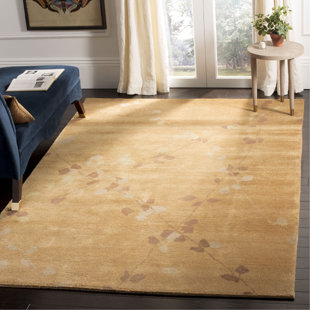 MARTHA STEWART RUGS Martha Stewart 100% Wool Pile Floral Rug