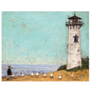 HOUSE OF HAMPTON 'Seven Sisters and a Lighthouse' Painting Print