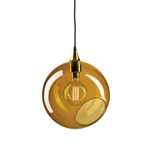 MARIE BURGOS DESIGN Ballroom 1 - Light Black Single Pendant
