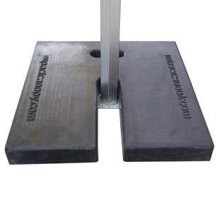 Impact Instant Canopy Black Rubber Weight for Canopy