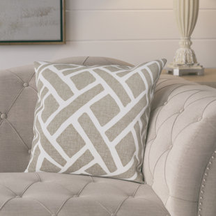 EXCLUSIVE FABRICS & FURNISHINGS Martinique Printed Cotton Throw Pillow Covers - Decorative Pillow Covers (Set of 2)