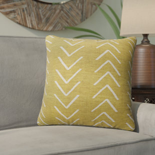 BLOOMSBURY MARKET Bemelle Mud Cloth Throw Pillow with Double Sided Print