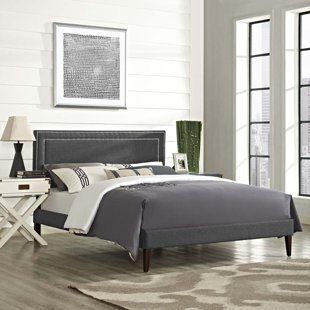 ETTA AVENUE™ TEEN Virginia Platform Bed with Squared Tapered Legs