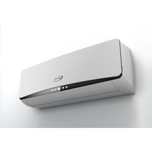 Aircon International 9000 BTU Ductless Mini Split Air Conditioner for 400 Square Feet with Heater Dehumidifier and Remote Included