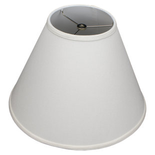 SYMPLE STUFF 10'' H x 15'' W Linen Empire Lamp Shade