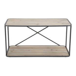 WILLISTON FORGE Georgia 50Cm H x 100Cm W Steel Etagere Bookcase