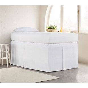 BYOURBED Tailored Dorm Sized Bed Skirt