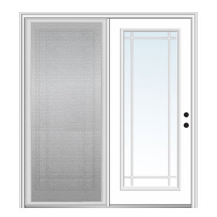 VERONA HOME DESIGN 80'' Fiberglass Patio Doors