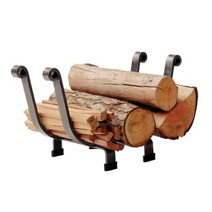 ENCLUME Handcrafted Log Basket Fireplace Rack