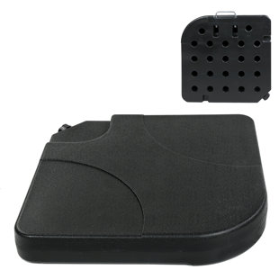 FREEPORT PARK Freistehender Schirmständer Kian aus Kunststoff (Set besteht aus 4)