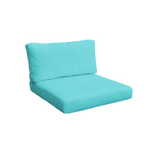 EBERN DESIGNS Outdoor Armless Sectional Sofa Chair Cushion Covers